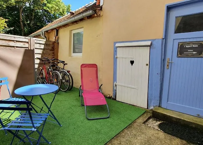 L'appart'mans -charmant-studio-centre Ville-2 Pers Λε Μανς